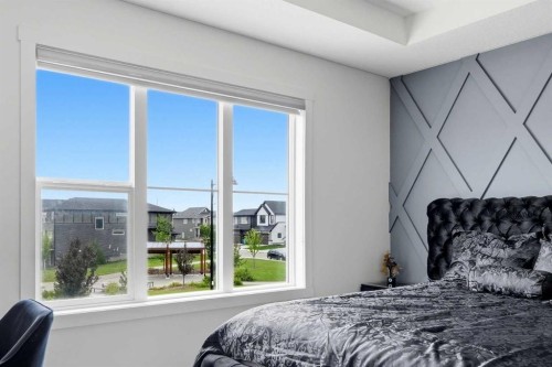 160 Homestead Grove Ne, Calgary, AB - Indoor Photo Showing Bedroom