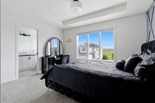 160 Homestead Grove Ne, Calgary, AB - Indoor Photo Showing Bedroom