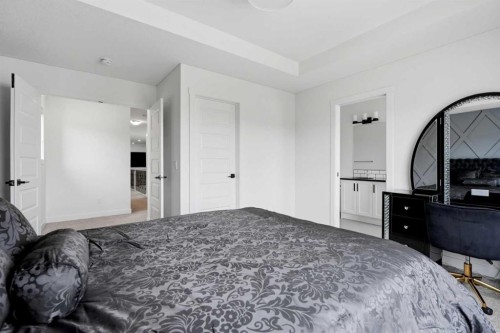 160 Homestead Grove Ne, Calgary, AB - Indoor Photo Showing Bedroom