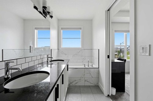 160 Homestead Grove Ne, Calgary, AB - Indoor Photo Showing Bathroom