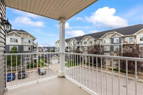 3308-155 Skyview Ranch Way Ne, Calgary, AB - Outdoor With Balcony With Exterior