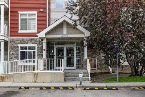 3308-155 Skyview Ranch Way Ne, Calgary, AB - Outdoor With Facade