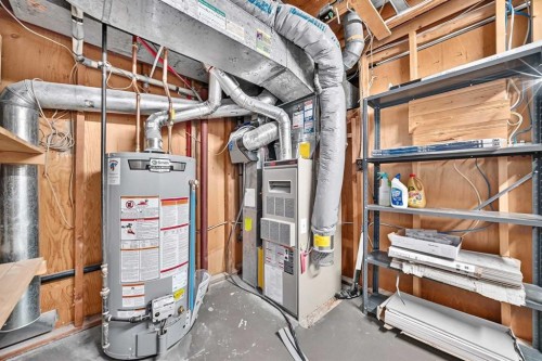 4139 Bowlen Street, Calgary, AB - Indoor Photo Showing Basement