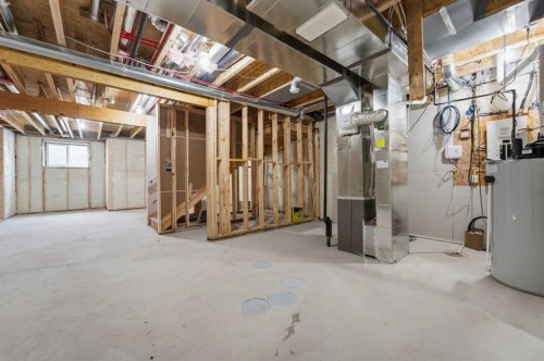 3085 Key Drive Sw, Airdrie, AB - Indoor Photo Showing Basement