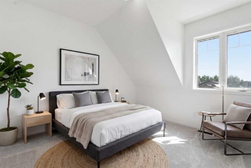 763 Stonehaven Drive, Carstairs, AB - Indoor Photo Showing Bedroom