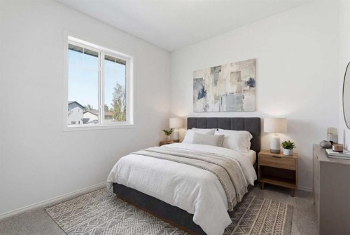 763 Stonehaven Drive, Carstairs, AB - Indoor Photo Showing Bedroom