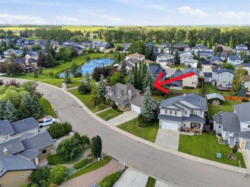 763 Stonehaven Drive, Carstairs, AB - Outdoor With View