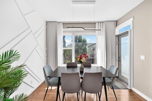 68 Sage Valley Drive Nw, Calgary, AB - Indoor Photo Showing Dining Room