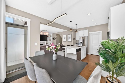 68 Sage Valley Drive Nw, Calgary, AB - Indoor Photo Showing Dining Room