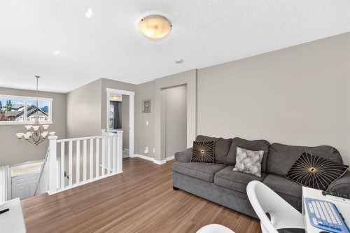 68 Sage Valley Drive Nw, Calgary, AB - Indoor Photo Showing Living Room