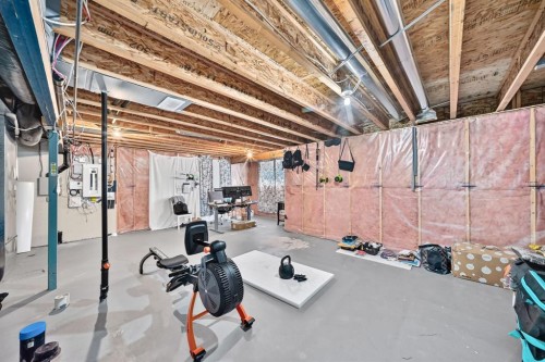 68 Sage Valley Drive Nw, Calgary, AB - Indoor Photo Showing Basement