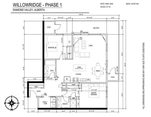 403-101 Willowridge Drive, Diamond Valley, AB 