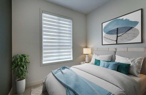 3105-100 Walgrove Court Se, Calgary, AB - Indoor Photo Showing Bedroom