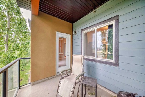 211-3950 46 Avenue Nw, Calgary, AB - Outdoor With Balcony With Exterior