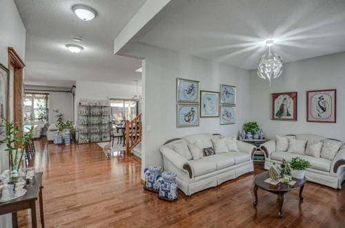 225 Chapala Drive Se, Calgary, AB - Indoor Photo Showing Living Room