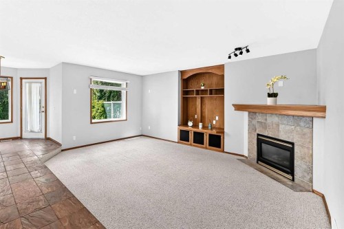 801 Panorama Hills Drive Nw, Calgary, AB - Indoor With Fireplace
