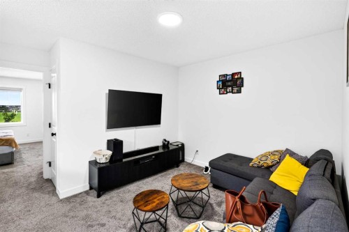 227 Chinook Gate Boulevard Sw, Airdrie, AB - Indoor Photo Showing Living Room