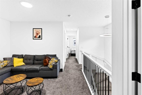 227 Chinook Gate Boulevard Sw, Airdrie, AB - Indoor Photo Showing Living Room