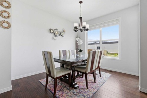 7 Auburn Crest Way Se, Calgary, AB - Indoor Photo Showing Dining Room