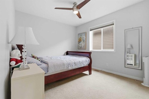 7 Auburn Crest Way Se, Calgary, AB - Indoor Photo Showing Bedroom