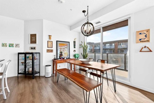 501-122 Mahogany Centre Se, Calgary, AB - Indoor Photo Showing Dining Room