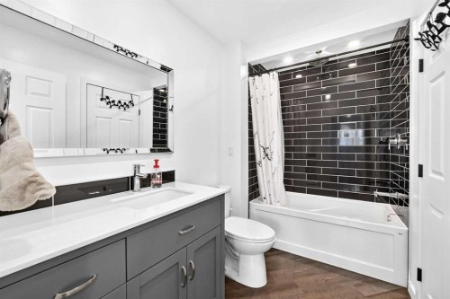 172 Cimarron Grove Crescent, Okotoks, AB - Indoor Photo Showing Bathroom