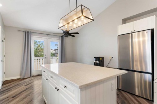 36 Jensen Heights Place Ne, Airdrie, AB - Indoor Photo Showing Kitchen