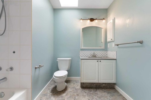 36 Jensen Heights Place Ne, Airdrie, AB - Indoor Photo Showing Bathroom
