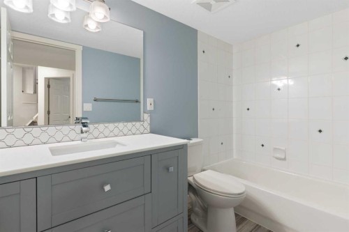 36 Jensen Heights Place Ne, Airdrie, AB - Indoor Photo Showing Bathroom