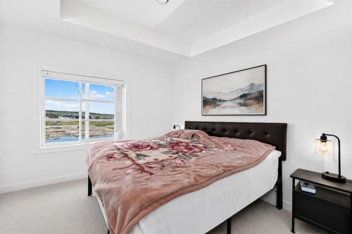 308-135 Belmont Passage Sw, Calgary, AB - Indoor Photo Showing Bedroom