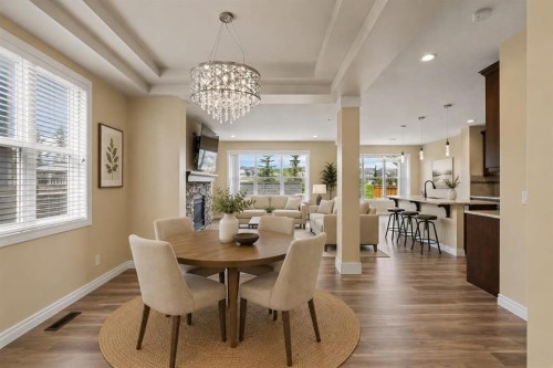 284 Nolancrest Heights Nw, Calgary, AB - Indoor Photo Showing Dining Room