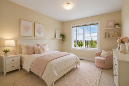 284 Nolancrest Heights Nw, Calgary, AB - Indoor Photo Showing Bedroom
