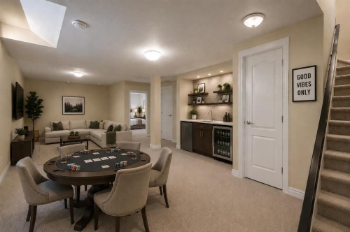 284 Nolancrest Heights Nw, Calgary, AB - Indoor Photo Showing Dining Room