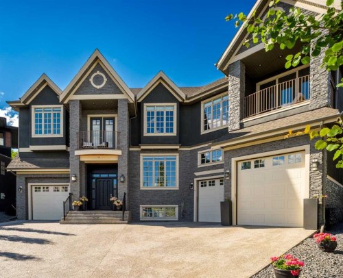 11 Elveden Place Sw, Calgary, AB - Outdoor With Balcony With Facade