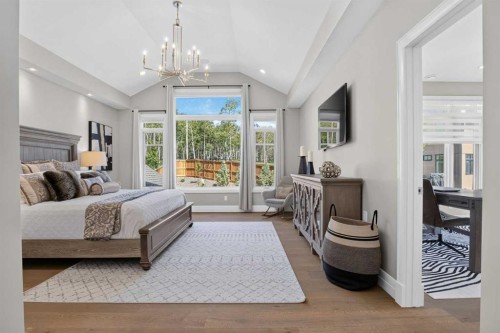 11 Elveden Place Sw, Calgary, AB - Indoor Photo Showing Bedroom