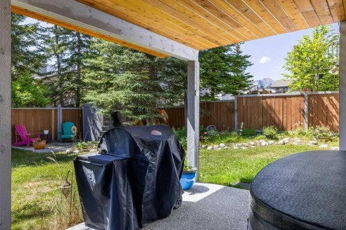 545 Grotto Road, Canmore, AB - Outdoor With Deck Patio Veranda With Backyard