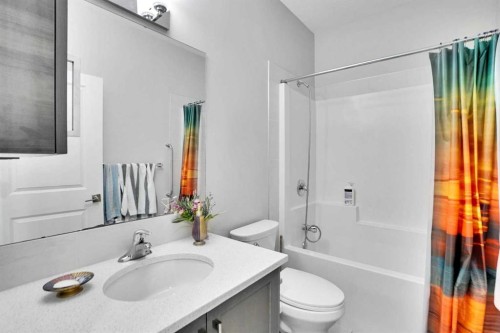 99 Savanna Way Ne, Calgary, AB - Indoor Photo Showing Bathroom