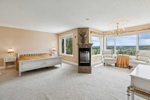 85 Mt Douglas Circle Se, Calgary, AB - Indoor With Fireplace