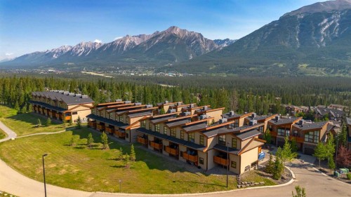 407 Riva Place, Canmore, AB - Outdoor With View