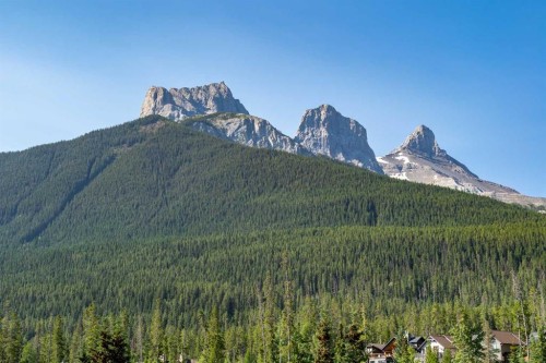 407 Riva Place, Canmore, AB - Outdoor With View