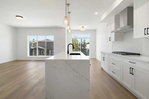118-2230 81St Street Sw, Calgary, AB - Indoor Photo Showing Kitchen With Upgraded Kitchen