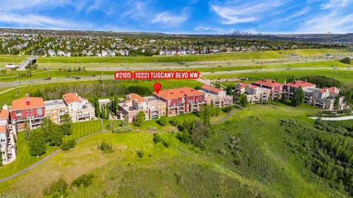 2105-10221 Tuscany Boulevard Nw, Calgary, AB - Outdoor With View