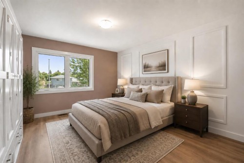 5923 Thorncliffe Drive Nw, Calgary, AB - Indoor Photo Showing Bedroom