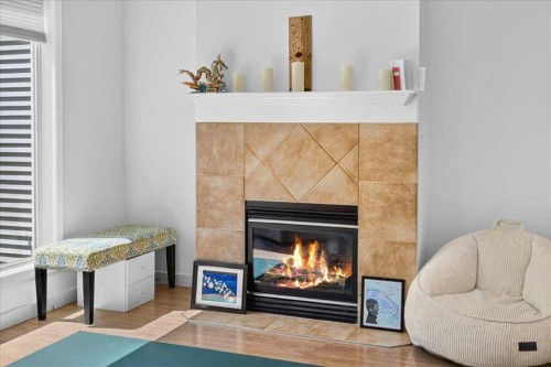 137 Bridlewood Lane Sw, Calgary, AB - Indoor With Fireplace