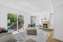 137 Bridlewood Lane Sw, Calgary, AB  - Indoor Photo Showing Living Room With Fireplace 