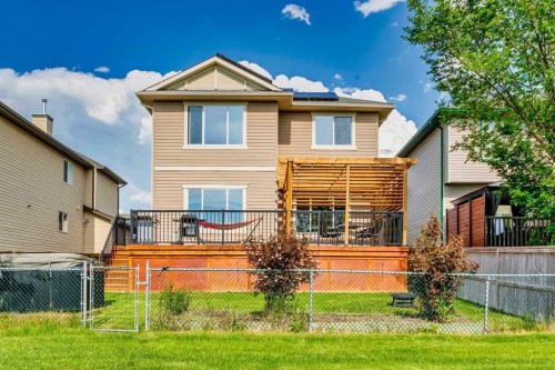 1925 Luxstone Park Sw, Airdrie, AB - Outdoor With Deck Patio Veranda With Exterior