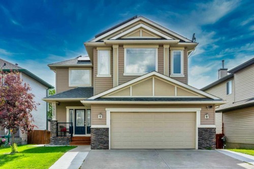 1925 Luxstone Park Sw, Airdrie, AB - Outdoor With Facade
