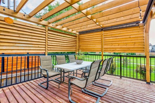 1925 Luxstone Park Sw, Airdrie, AB - Outdoor With Deck Patio Veranda With Exterior