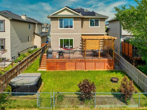 1925 Luxstone Park Sw, Airdrie, AB - Outdoor With Deck Patio Veranda