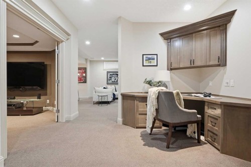 4221 17 Street Sw, Calgary, AB - Indoor Photo Showing Office